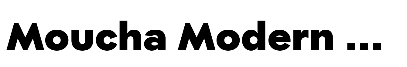 Moucha Modern Black